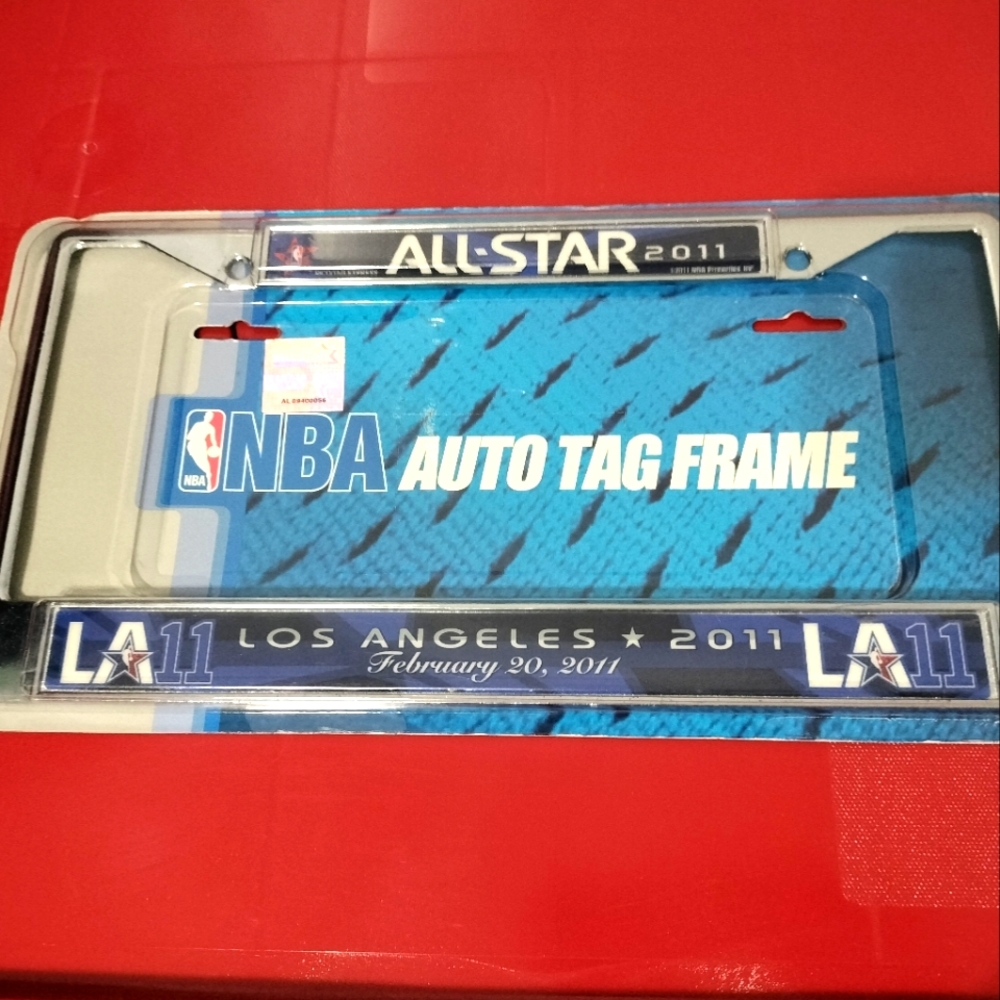 NBA license plate frame 2011 all star game